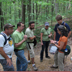 Mycologist Coleman McCleneghan at Piney Falls